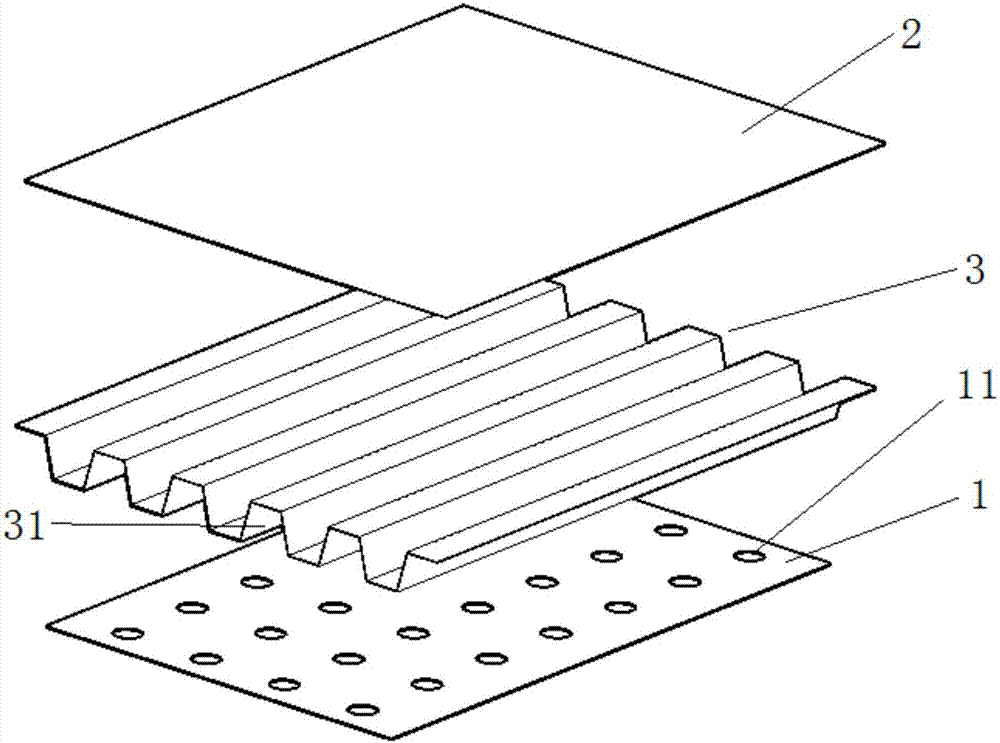 Composite metal plate and manufacturing method thereof