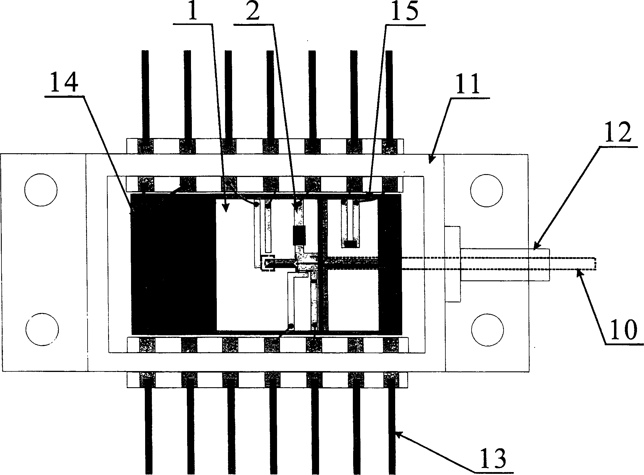 Semiconductor laser butterfly packaging device