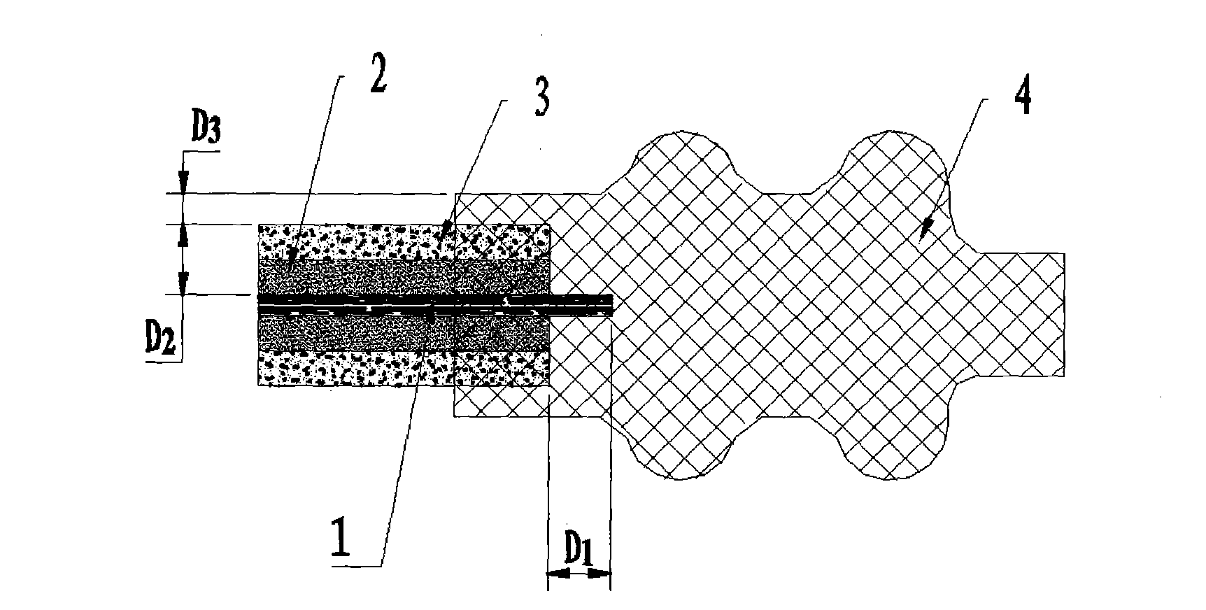Membrane electrode integrated component with sealed frames and preparation method thereof