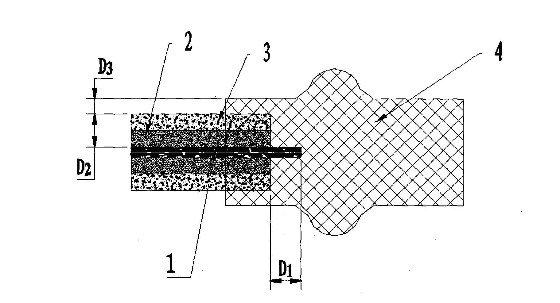 Membrane electrode integrated component with sealed frames and preparation method thereof