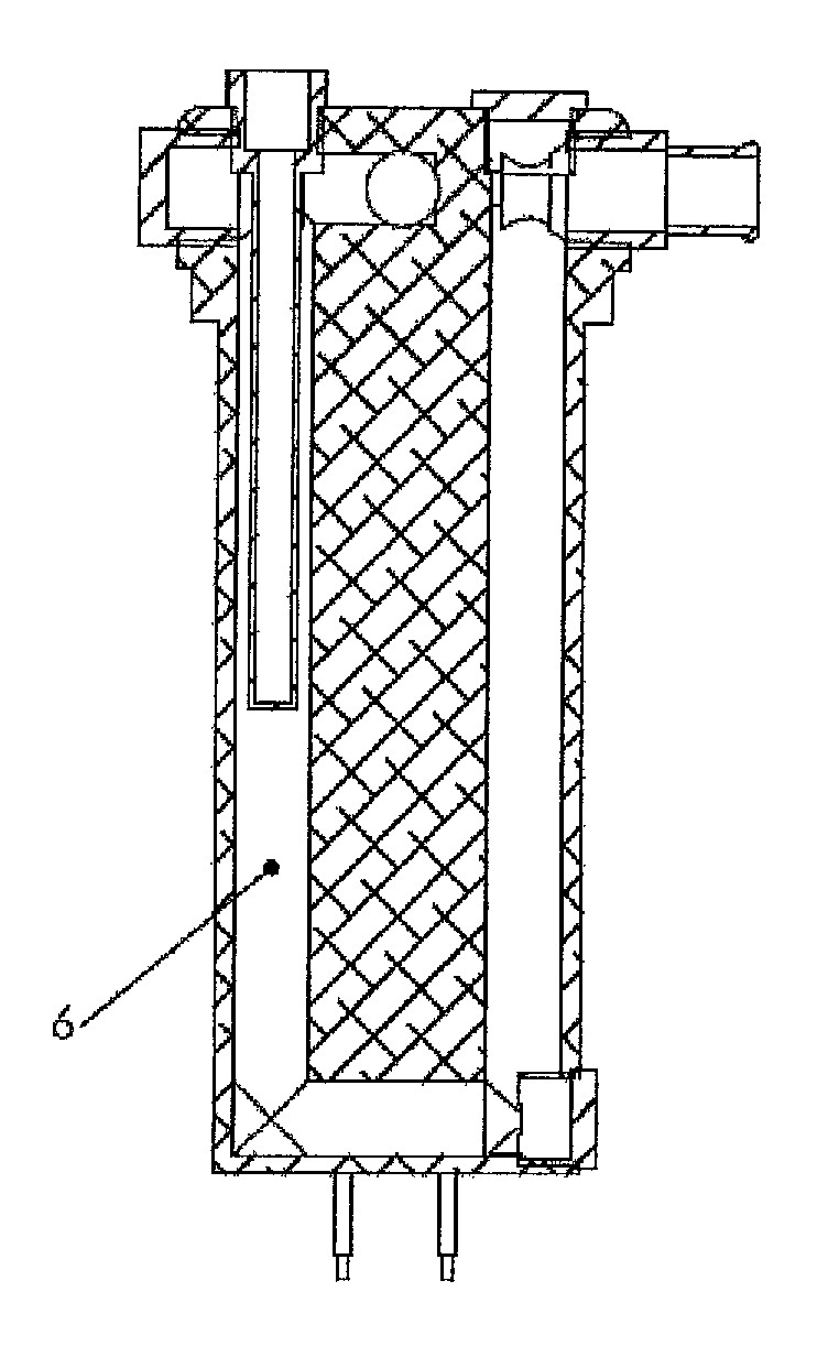 Device for preheating a fluid, notably a combustion engine coolant fluid