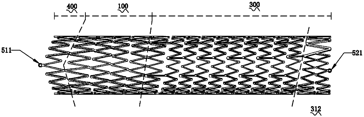 Self-expandable stent and preparation method and application thereof