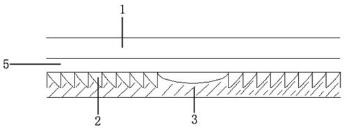 Glass silica gel Fresnel lens and manufacture method thereof