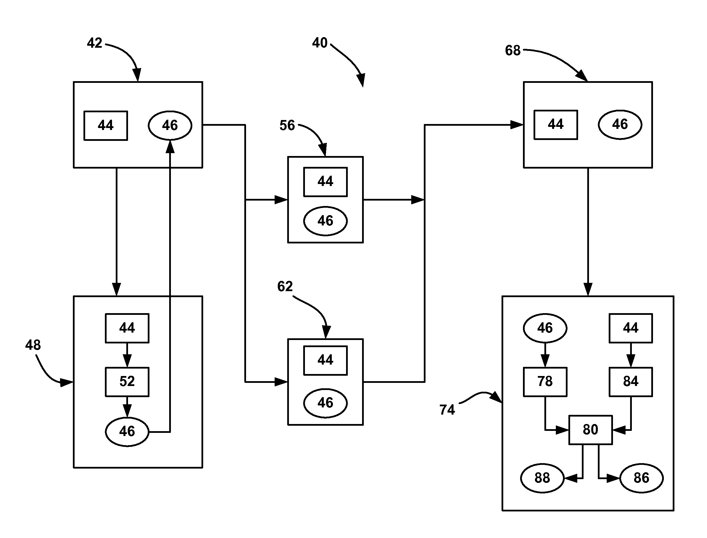 Method for selective software rollback