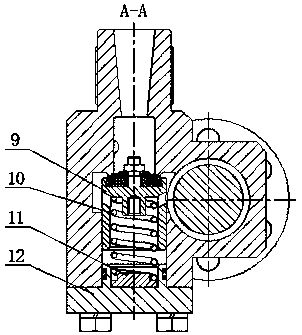 High-pressure ship side valve