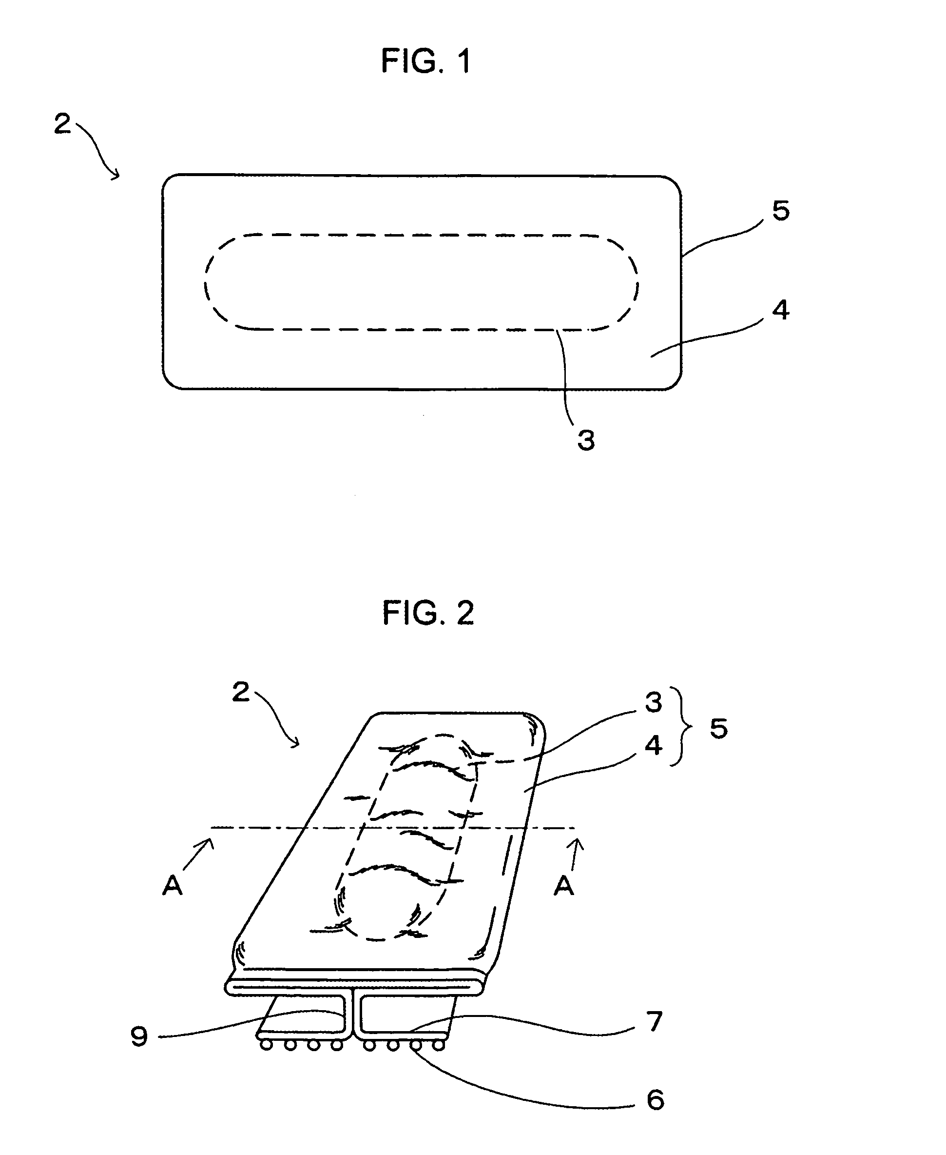 Auxiliary pad for mounting absorbable article