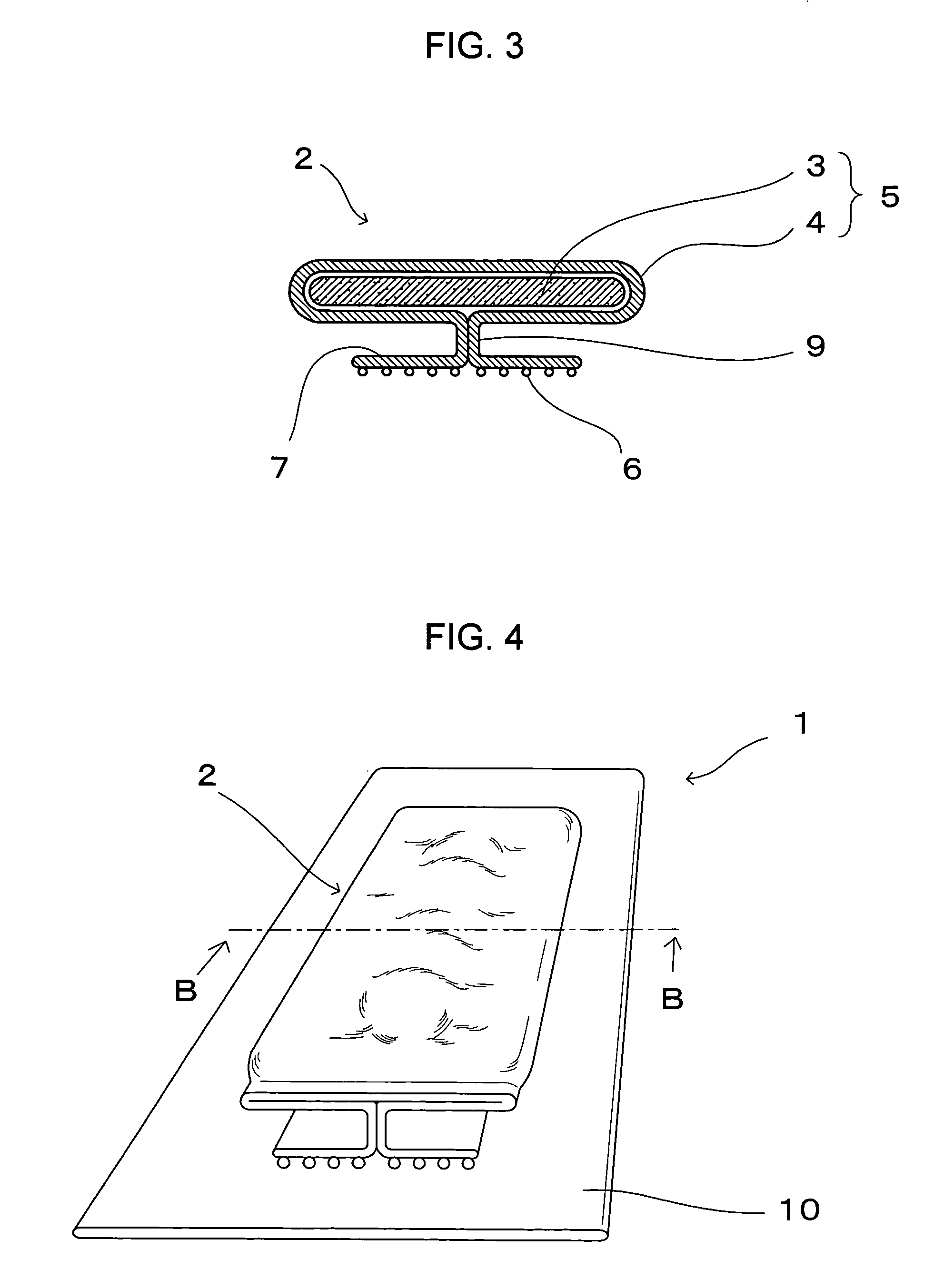 Auxiliary pad for mounting absorbable article
