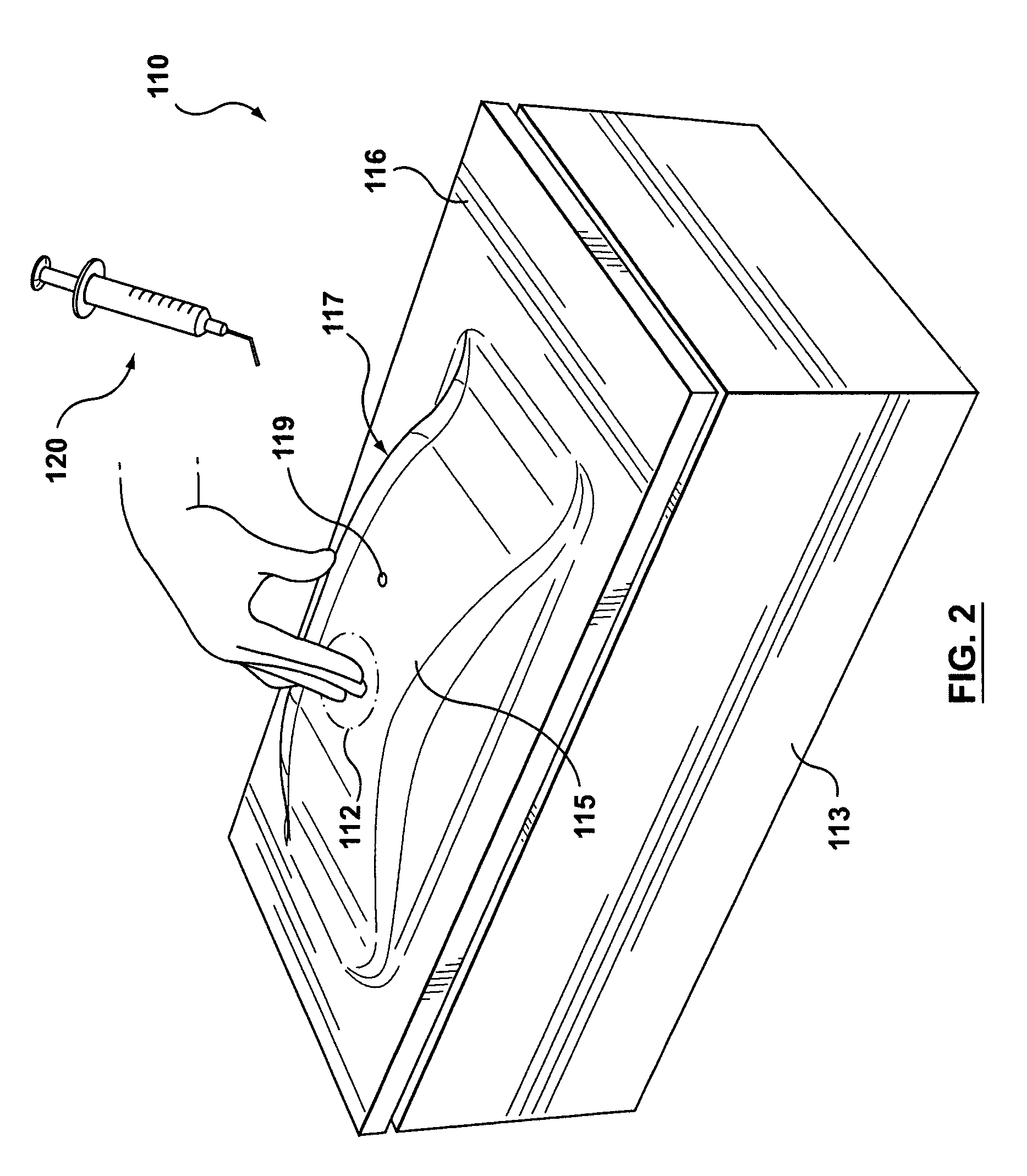 System for displaying and interacting with palpatable feature