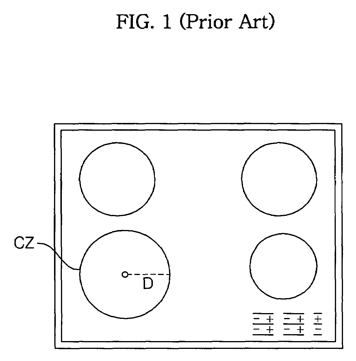 Induction heating cooking apparatus, operation of which is interrupted by container eccentricity
