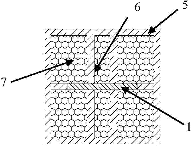 Maintenance-free buckling-free steel-composite material energy-consuming support