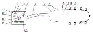 Integrated automobile heating device