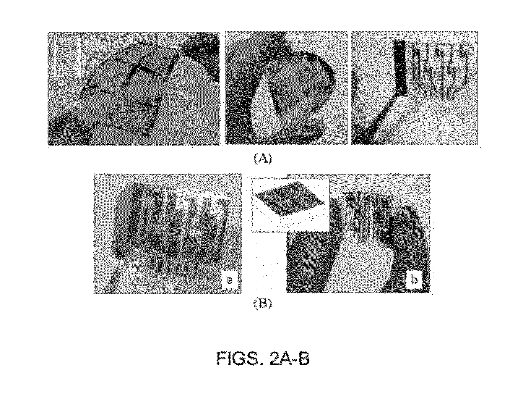 Flexible multi-moduled nanoparticle-structured sensor array on polymer substrate and methods for manufacture