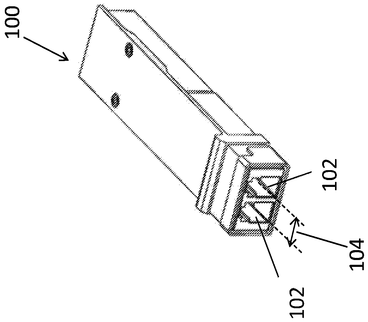 Narrow width connector with spring loaded remote release mechanism and adapter