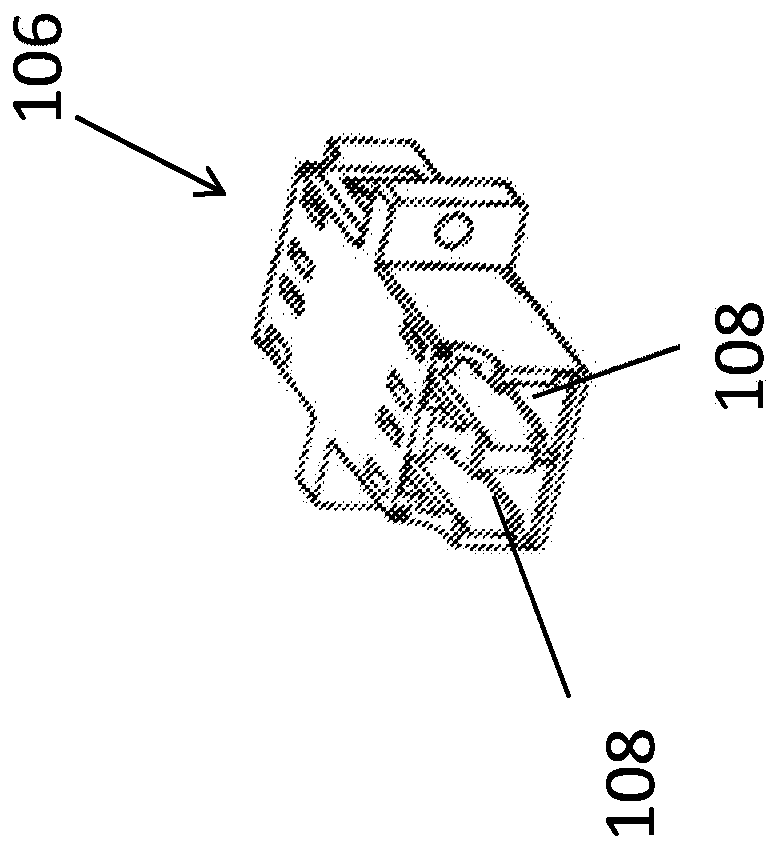 Narrow width connector with spring loaded remote release mechanism and adapter