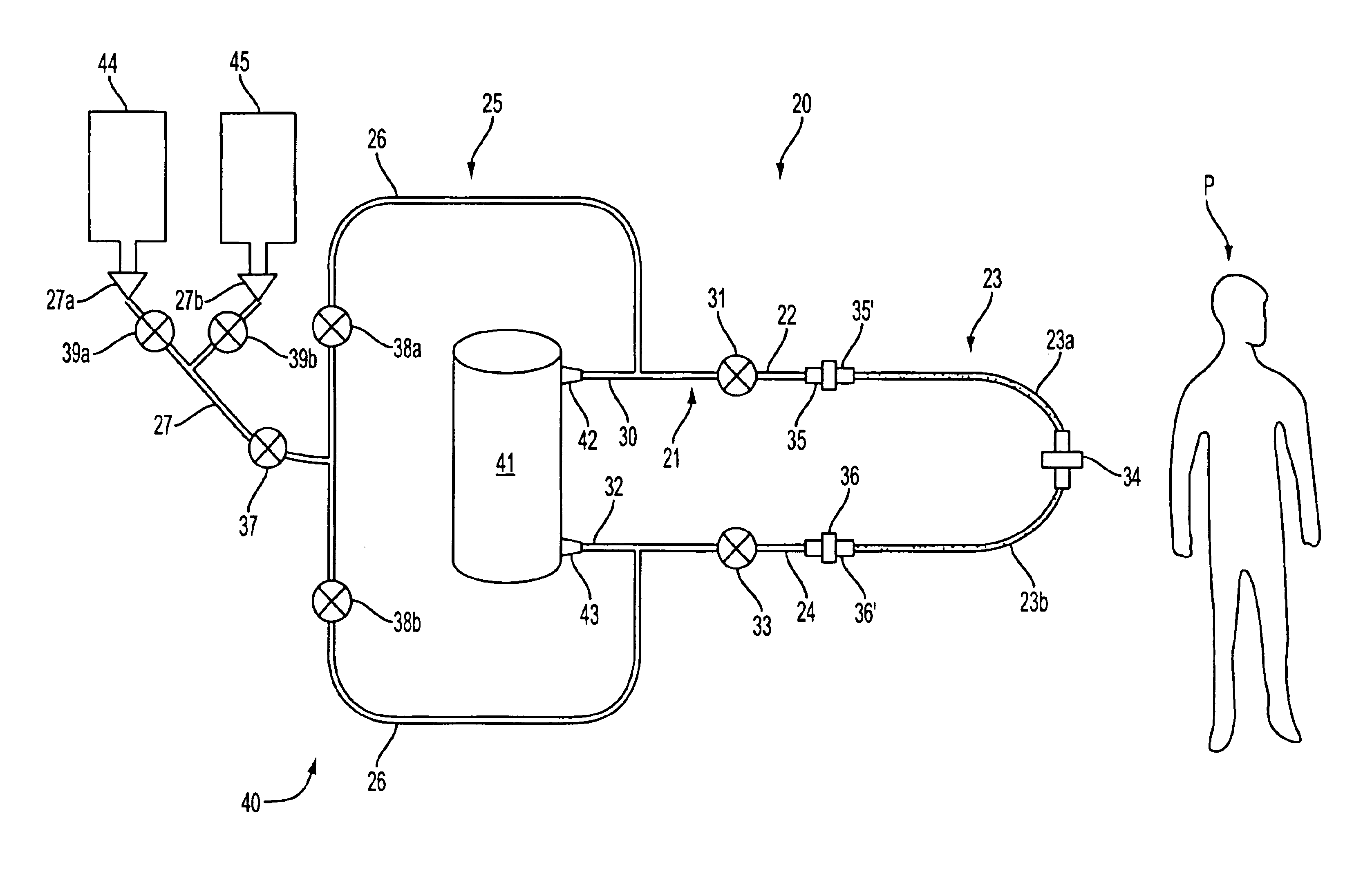 Tubing set for blood handling system and methods of use