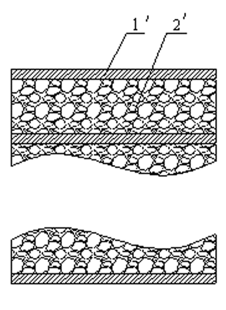 Wood plastic composite foaming material and forming process and equipment thereof