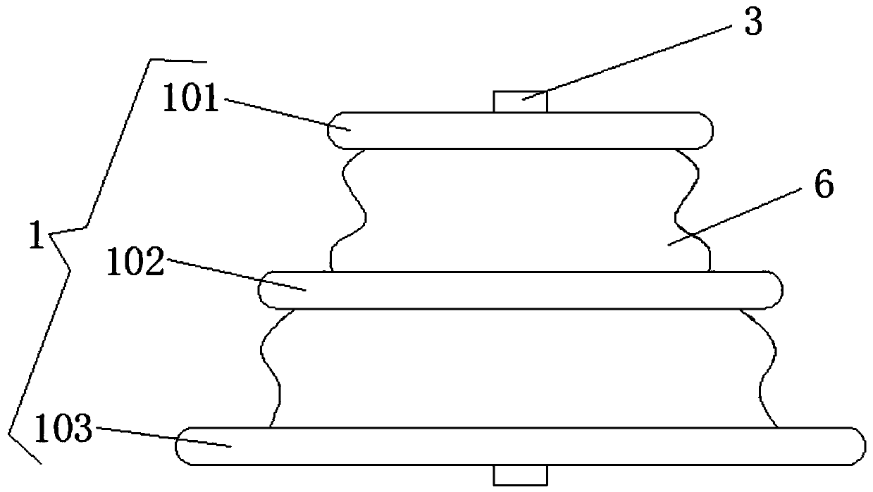 An aluminum equalizing ring for an insulator