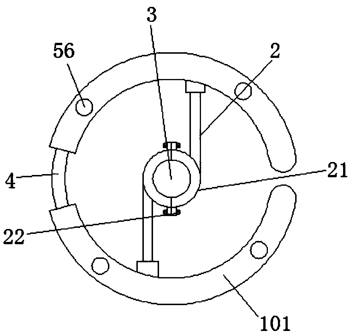 An aluminum equalizing ring for an insulator