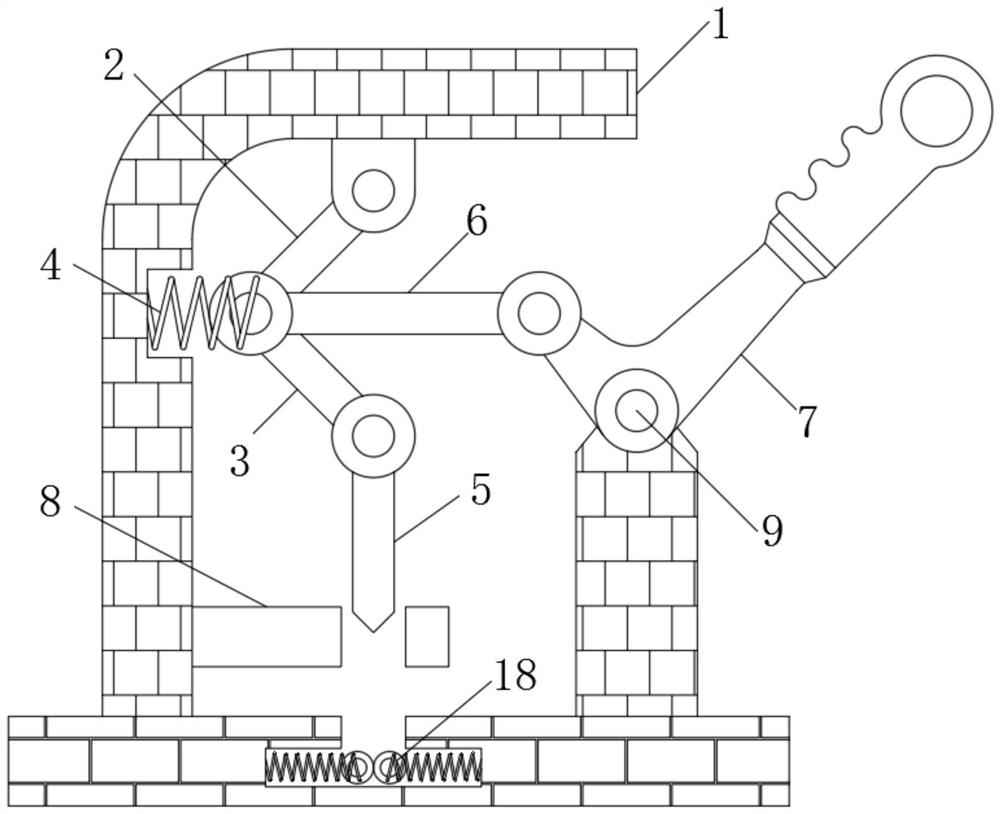 Bark prevention device for grafting seedlings of camellia oleifera