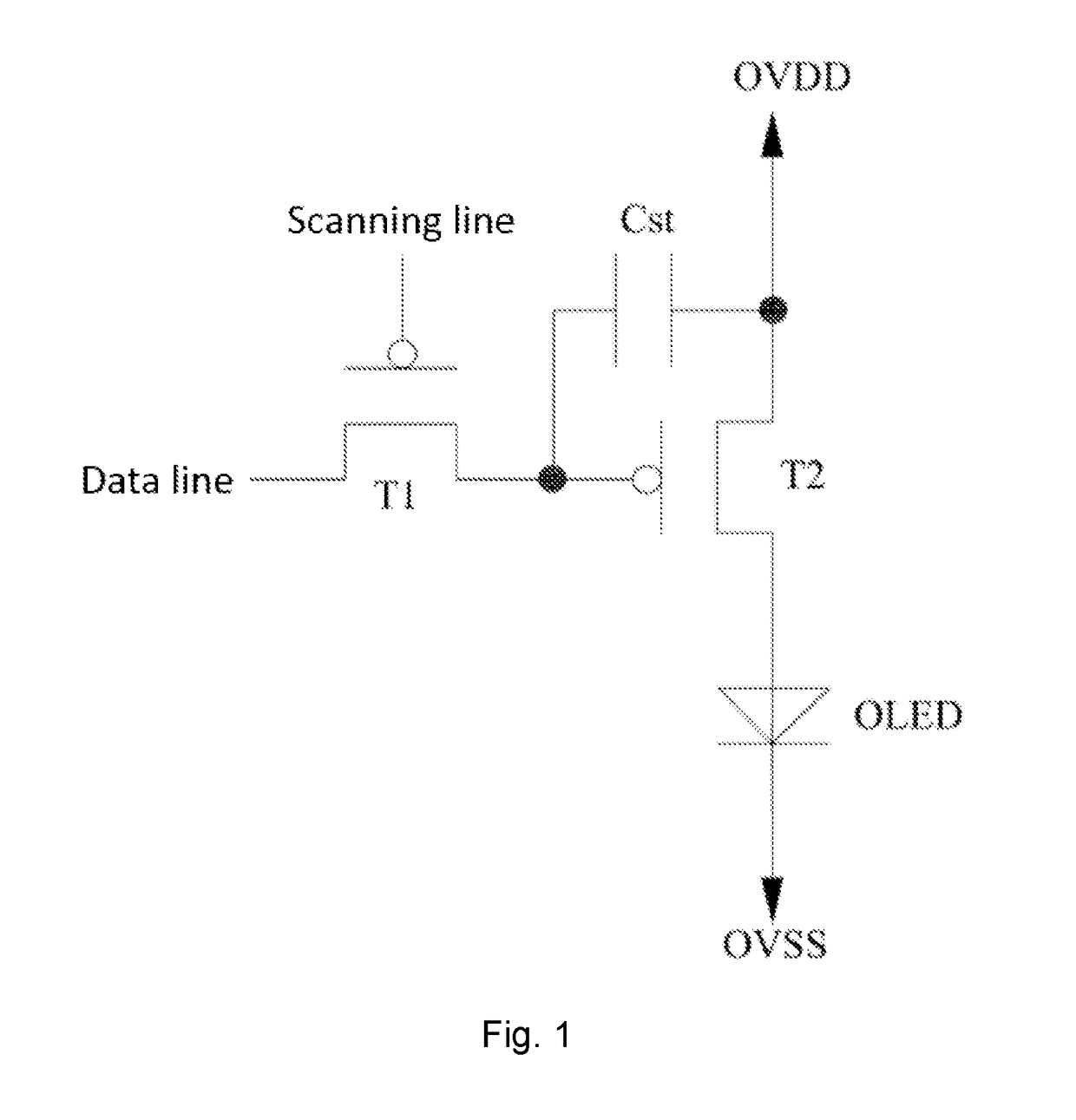 Light emitting drive circuit and organic light emitting display