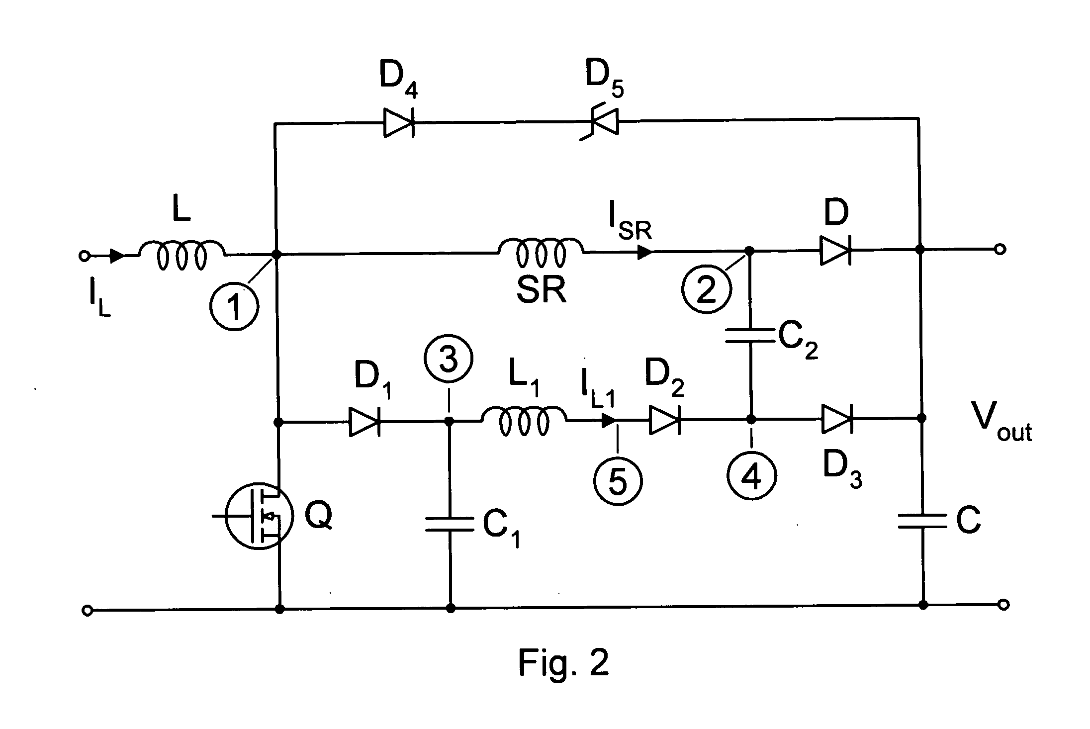Non dissipative snubber circuit with saturable reactor