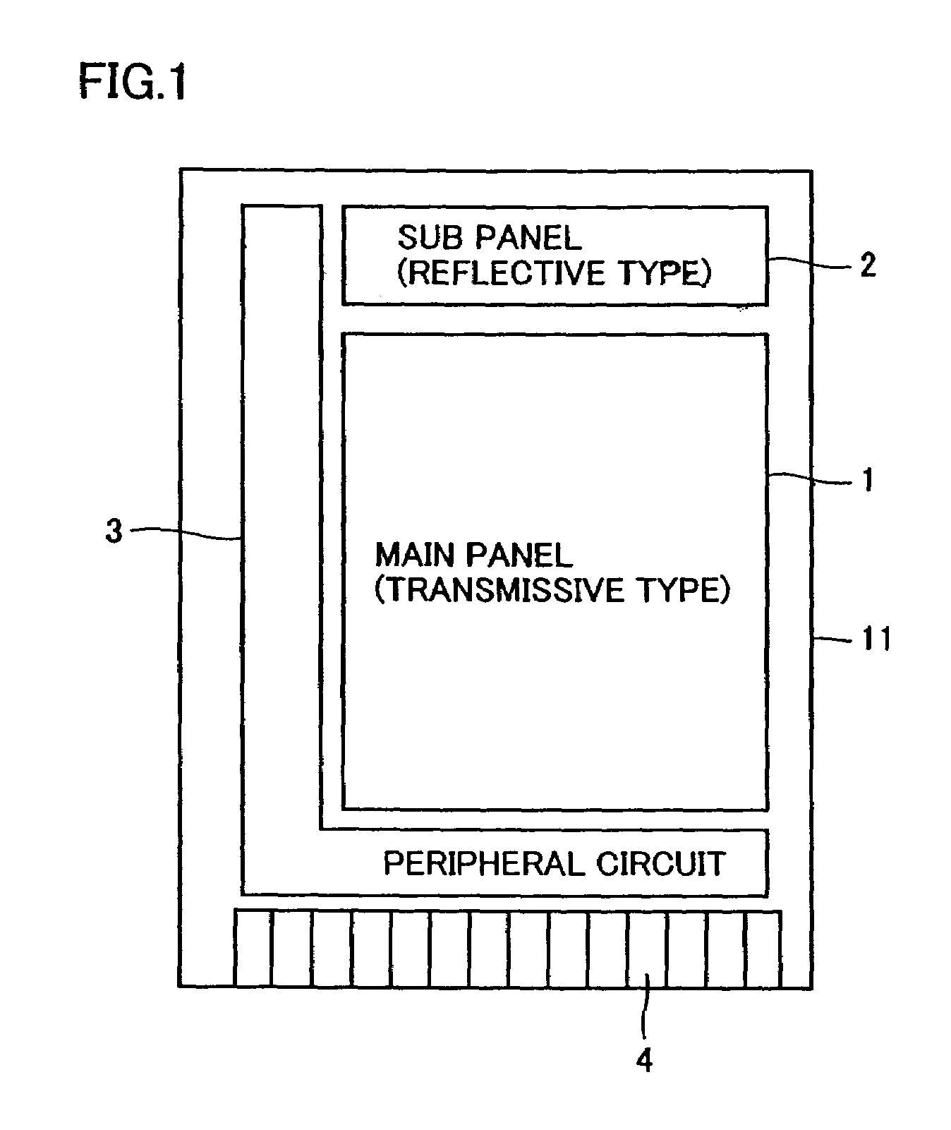 Display including a plurality of display panels