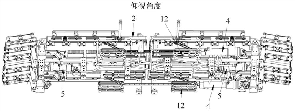 Container unit loading and unloading system for unmanned helicopter and throwing method