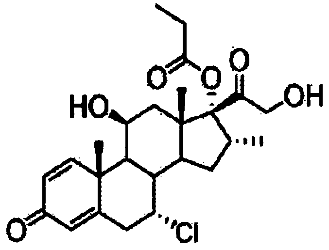 Emulsifiable paste preparation containing alclometasone dipropionate