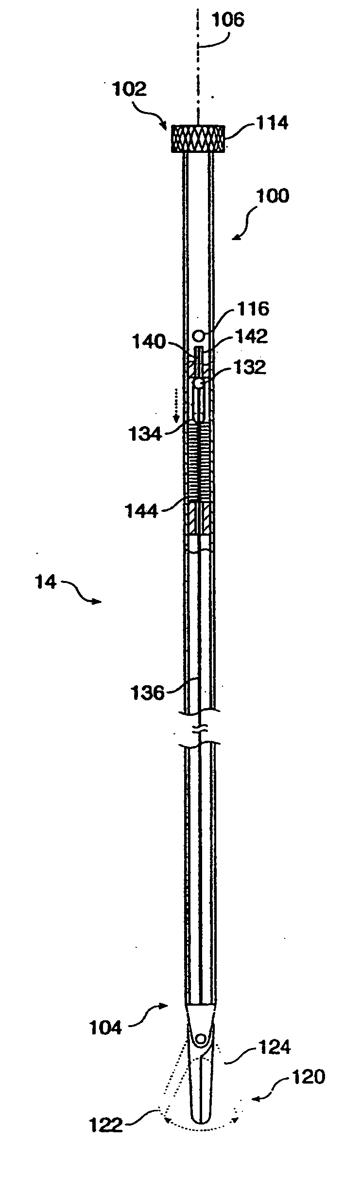 System and method for releasably holding a surgical instrument