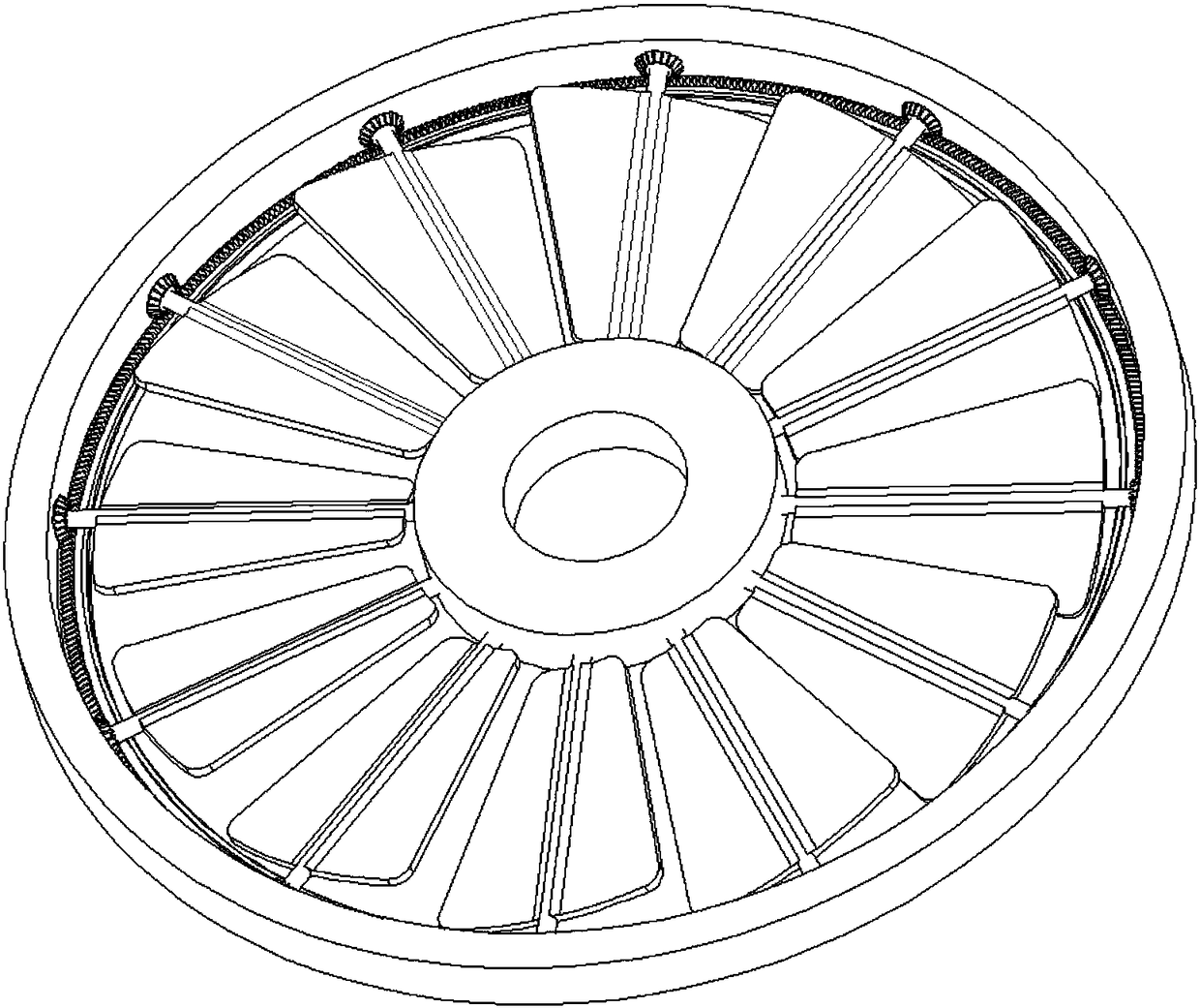 Outer rotor motor
