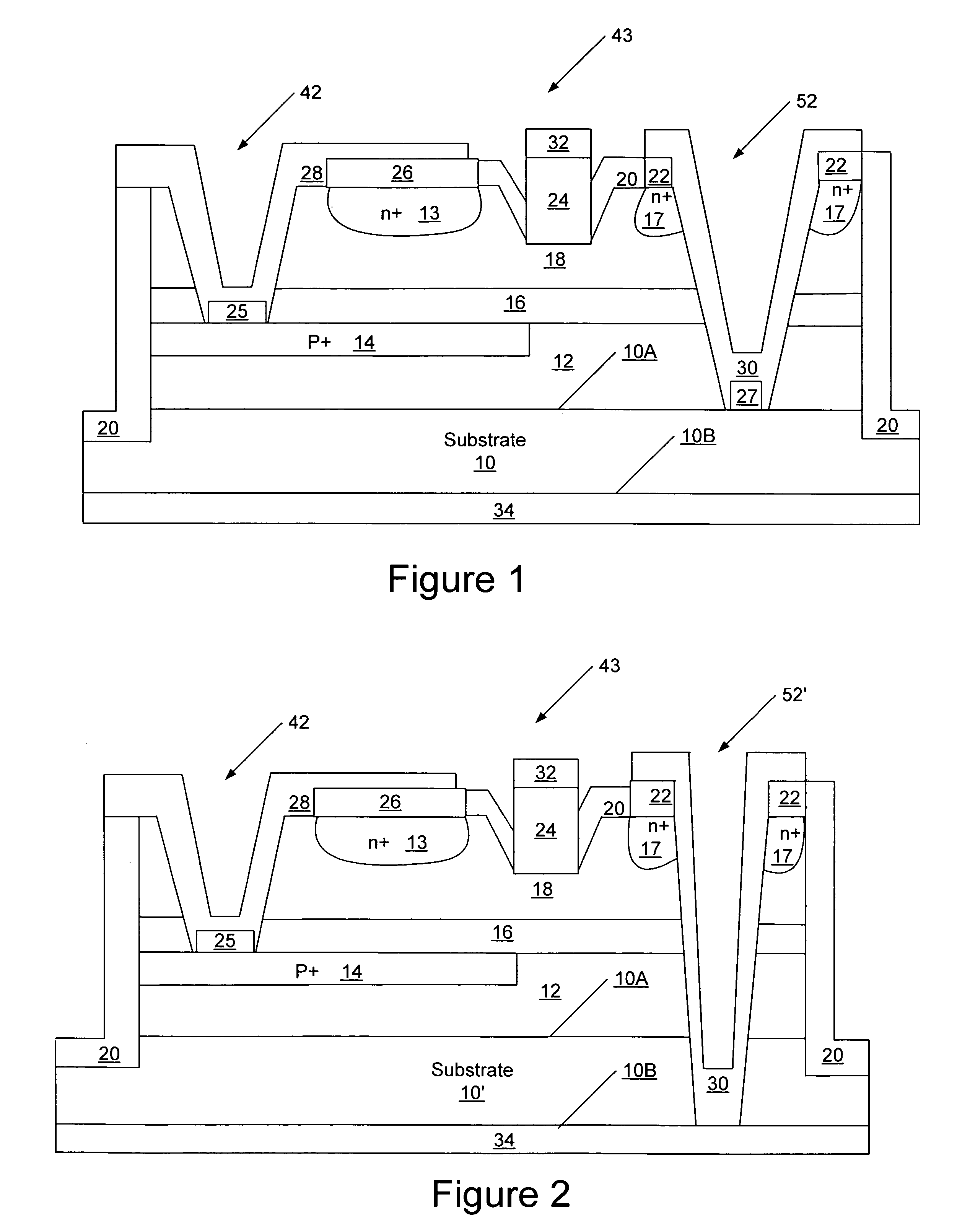 Metal-semiconductor field effect transistors (MESFETs) having drains coupled to the substrate and methods of fabricating the same