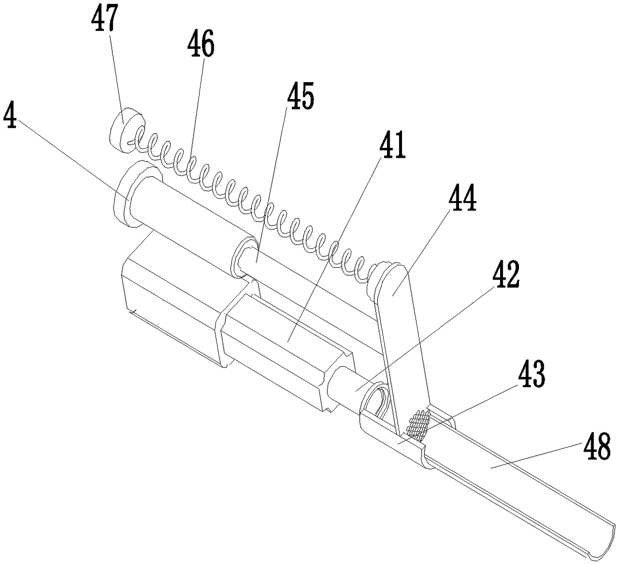 An electric motor intelligent paper inserter