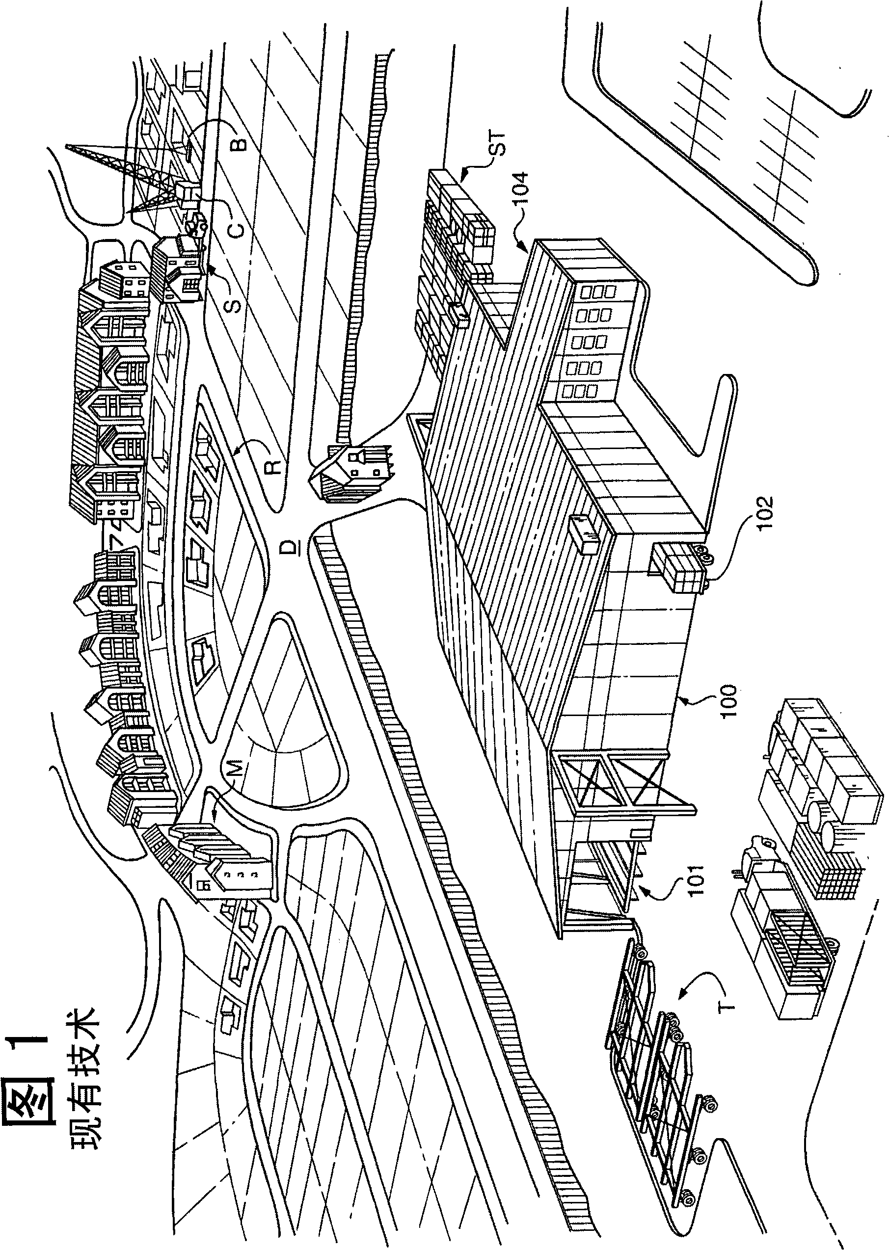 System for production of standard size dwellings using a satellite manufacturing facility