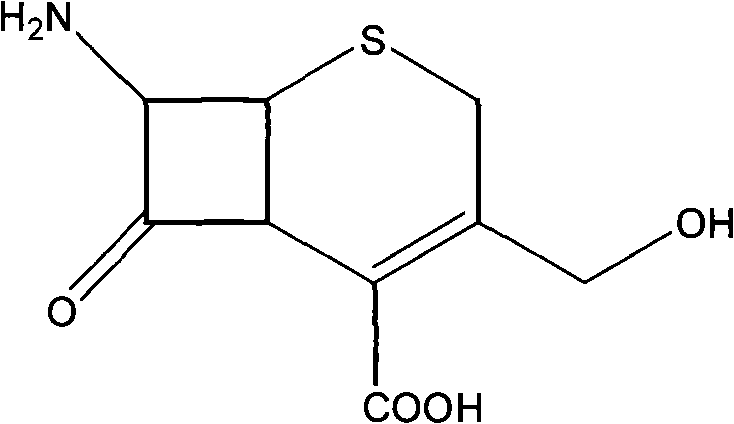 7-amido-3-hydroxyl methyl-3-cephalosporin-4-carboxylic acid crystal and preparing method thereof