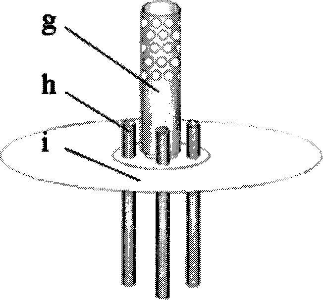 Catalyst loading component and loading method thereof