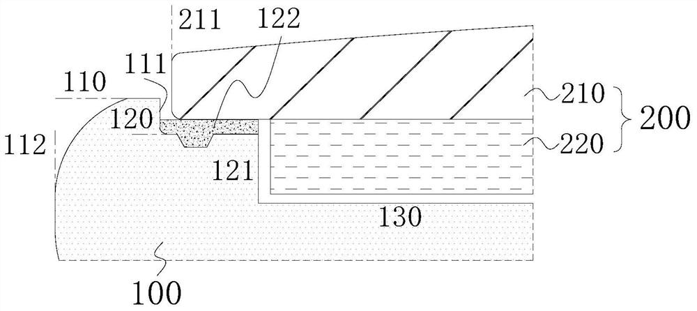 Method for assembling middle frame and display component of electronic device, electronic device