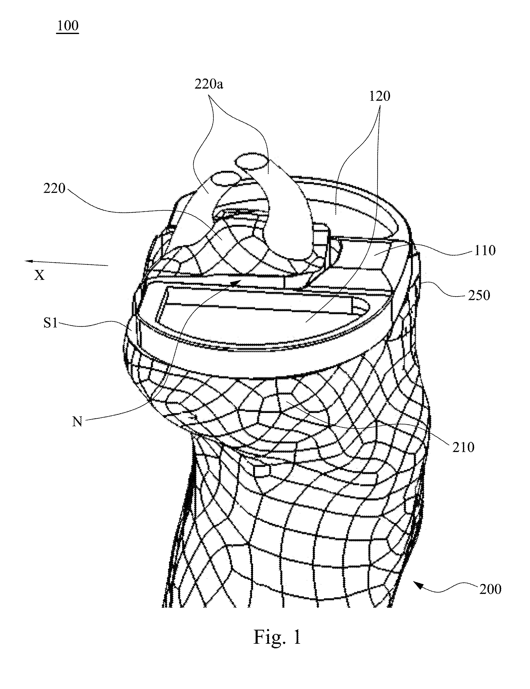 Tibial base plate and method for attaching a tibial base plate on a tibia