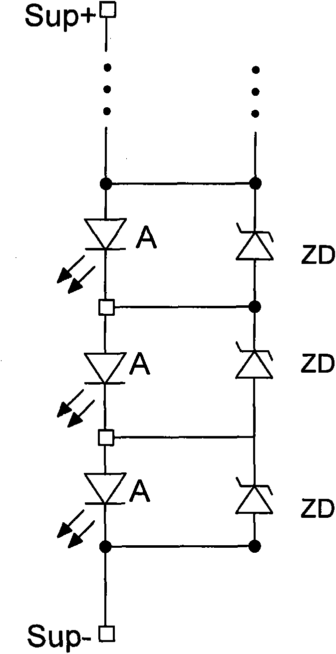 LED (Light-Emitting Diode) bypass control circuit and control method thereof