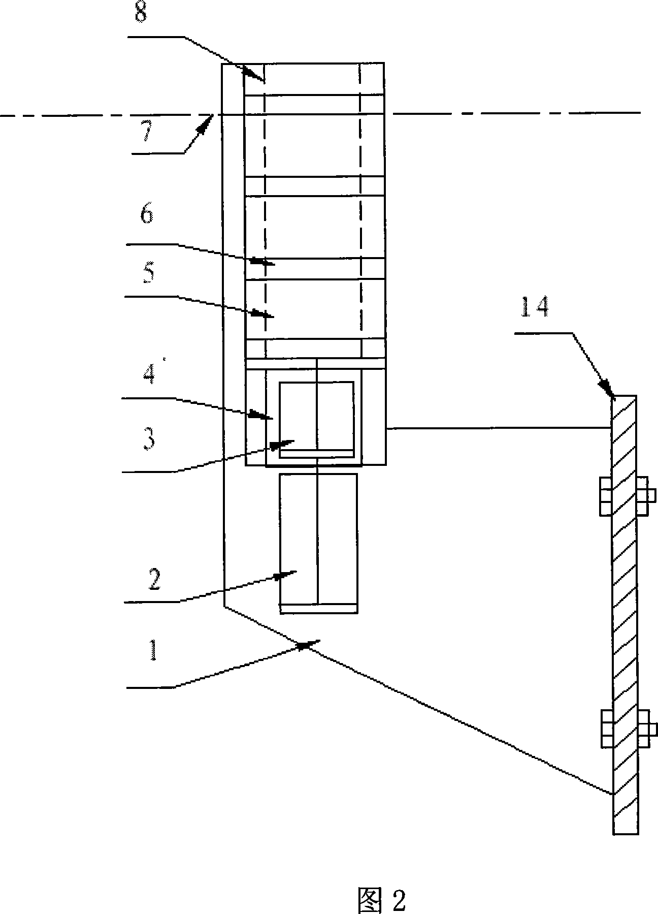 Rigid rapier loom 1 multiple 4 multi-shuttle box mechanism