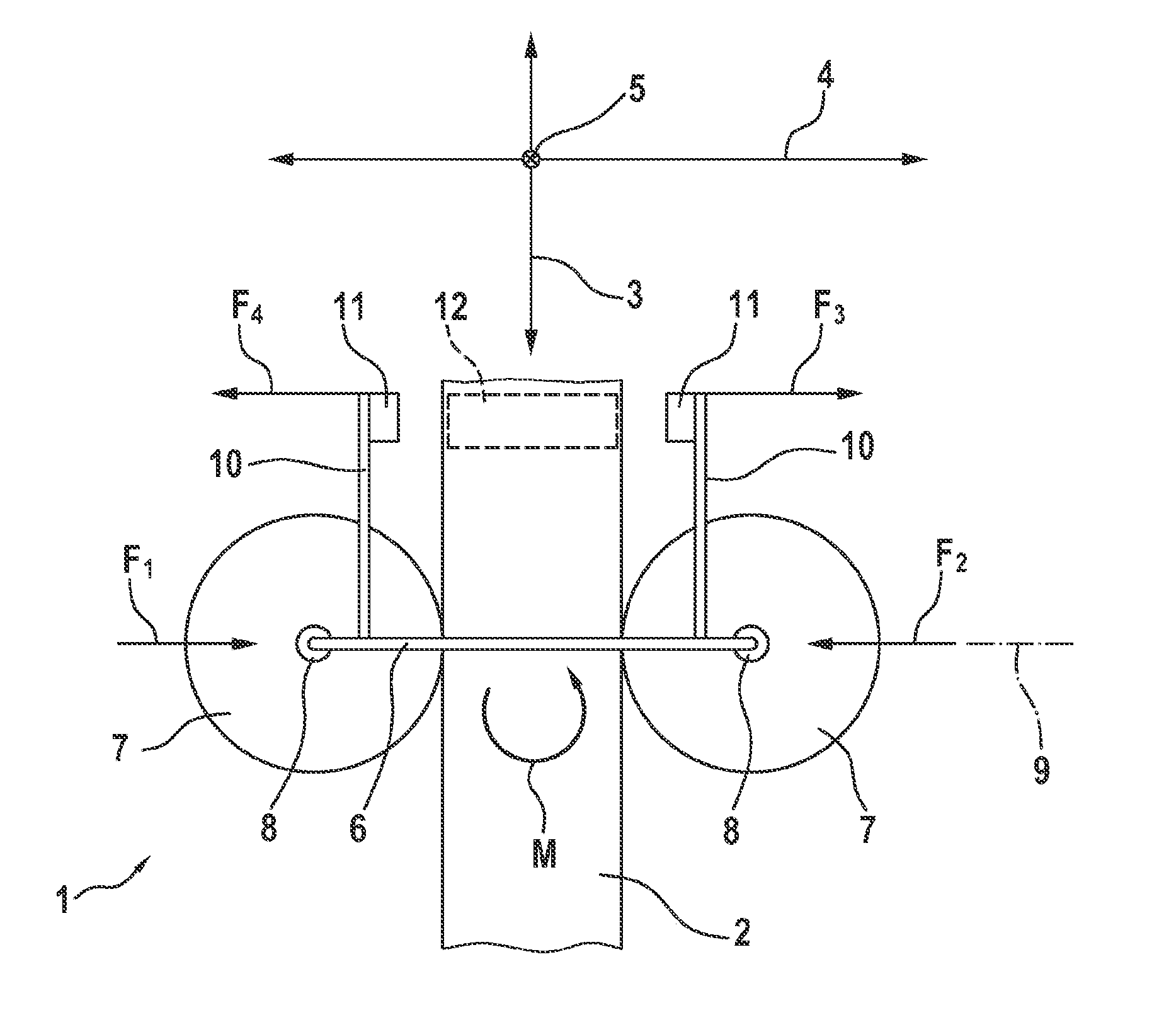 Transport device and method for operating the transport device