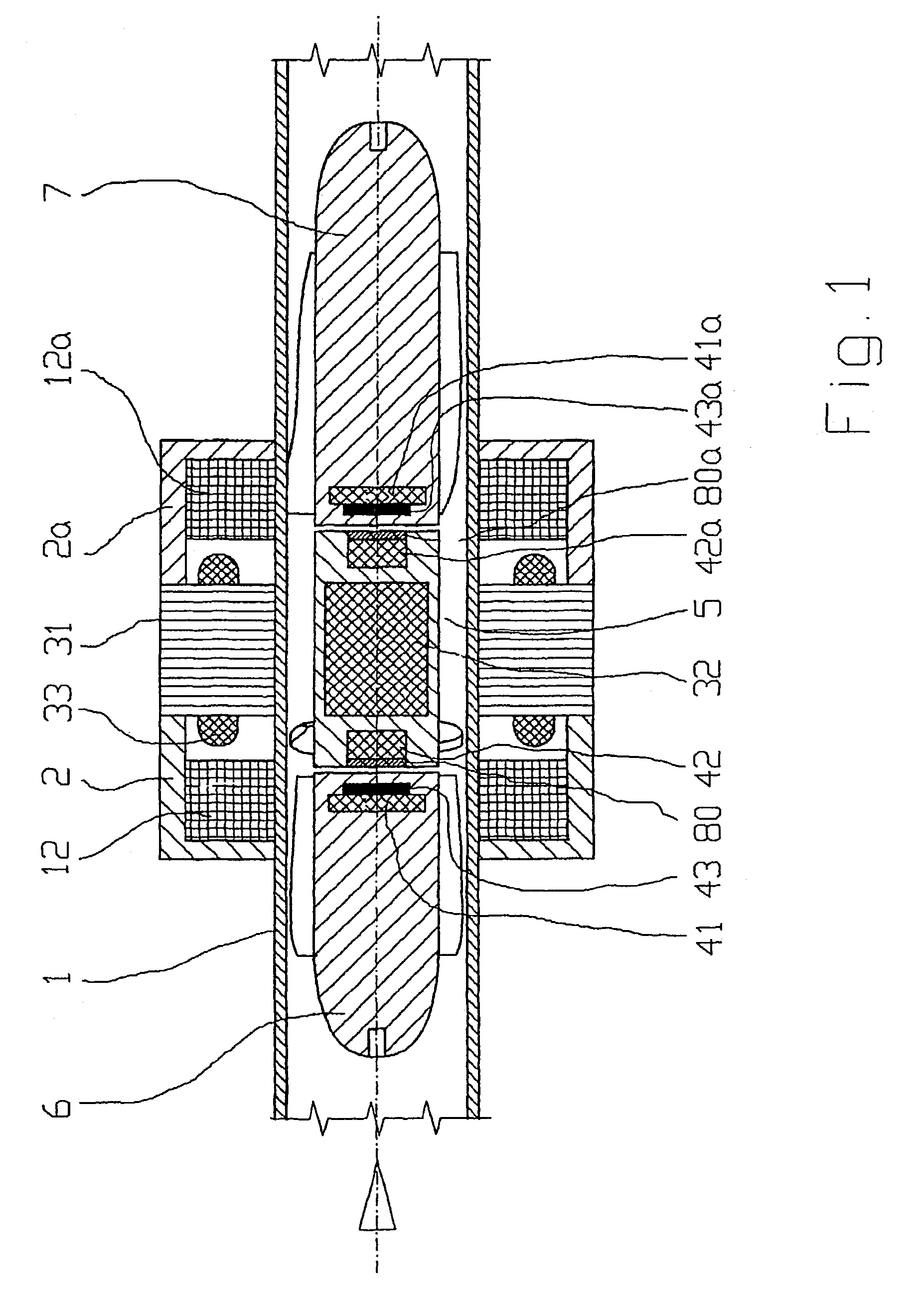 Method for controlling the position of a permanent magnetically supported rotating component
