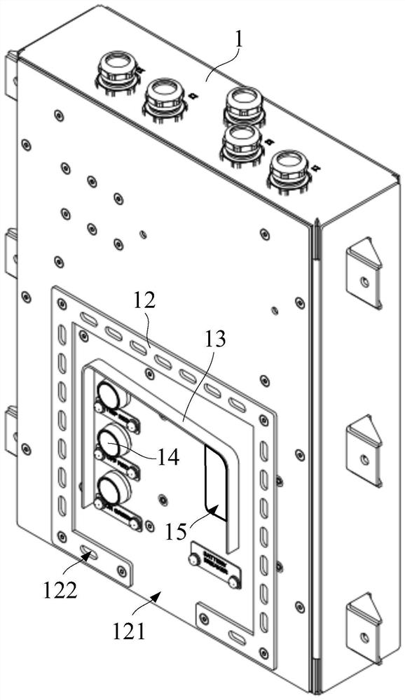 A rail vehicle and its battery circuit breaker box