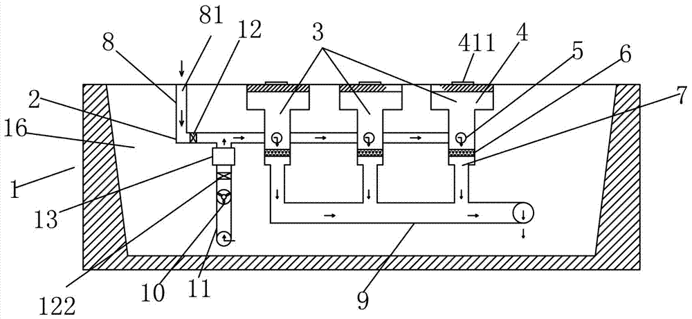 bathtub with circulating water