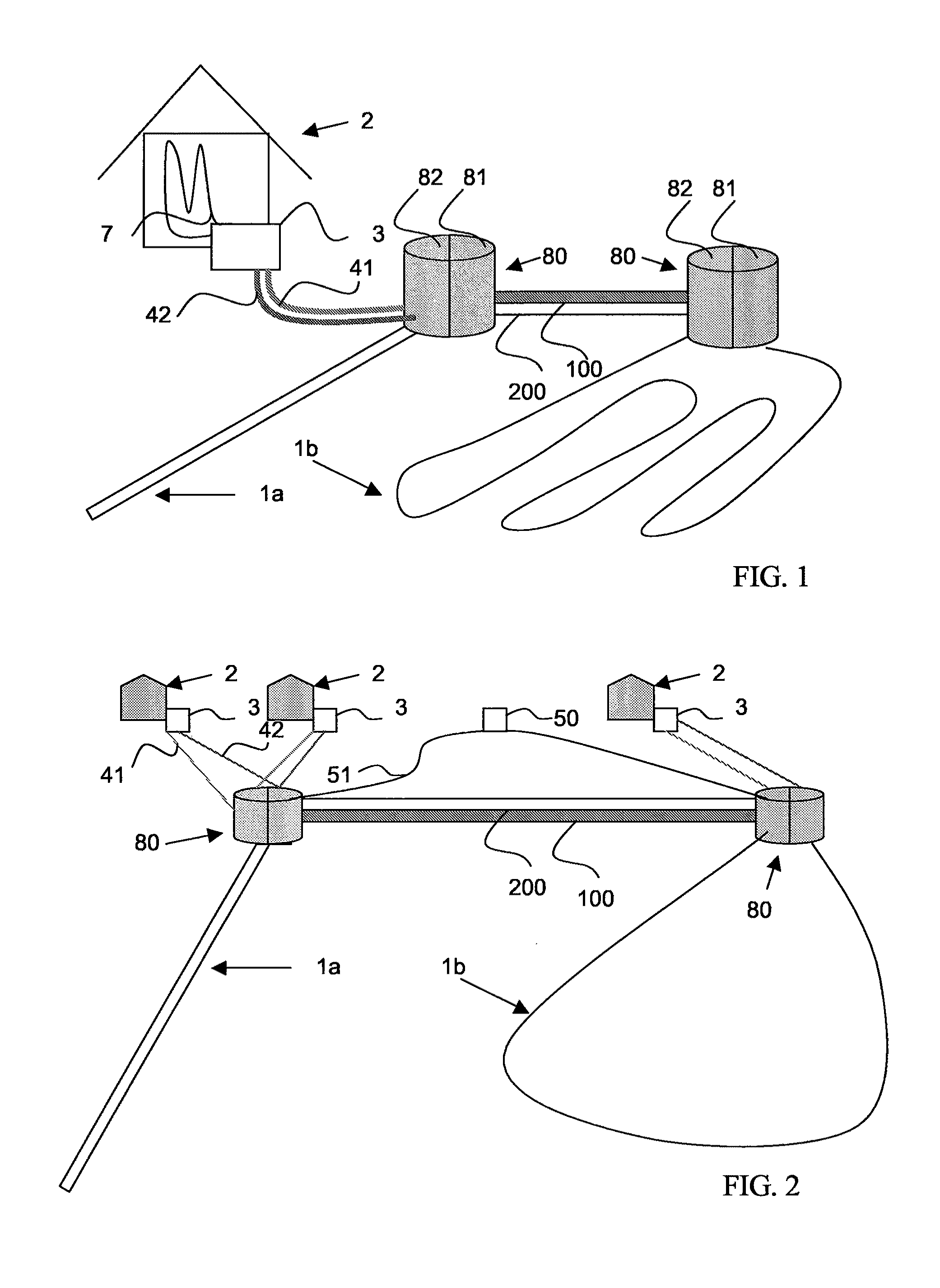 System and Distribution Tank for Low-Energy Network