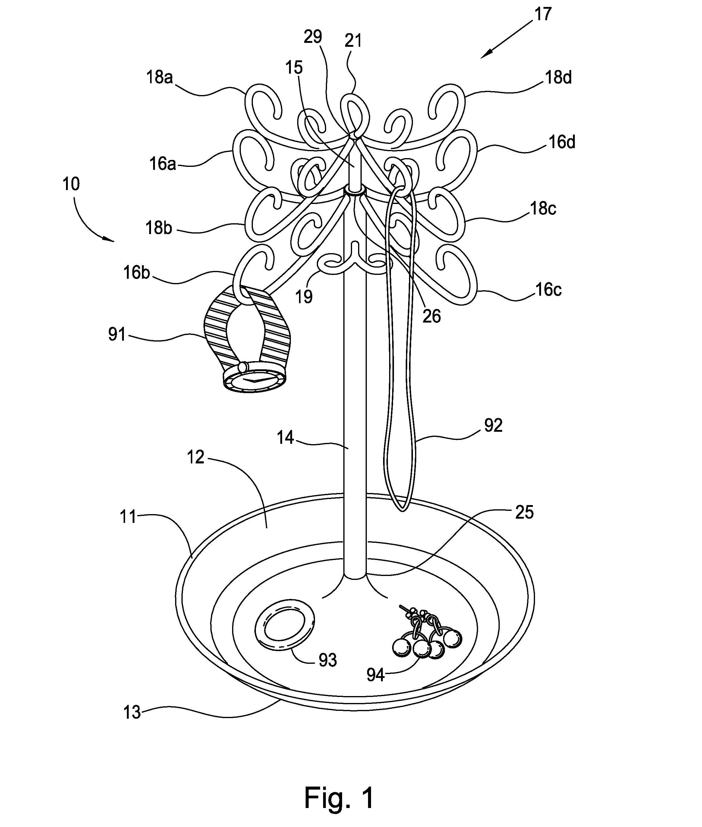 Jewelry tree