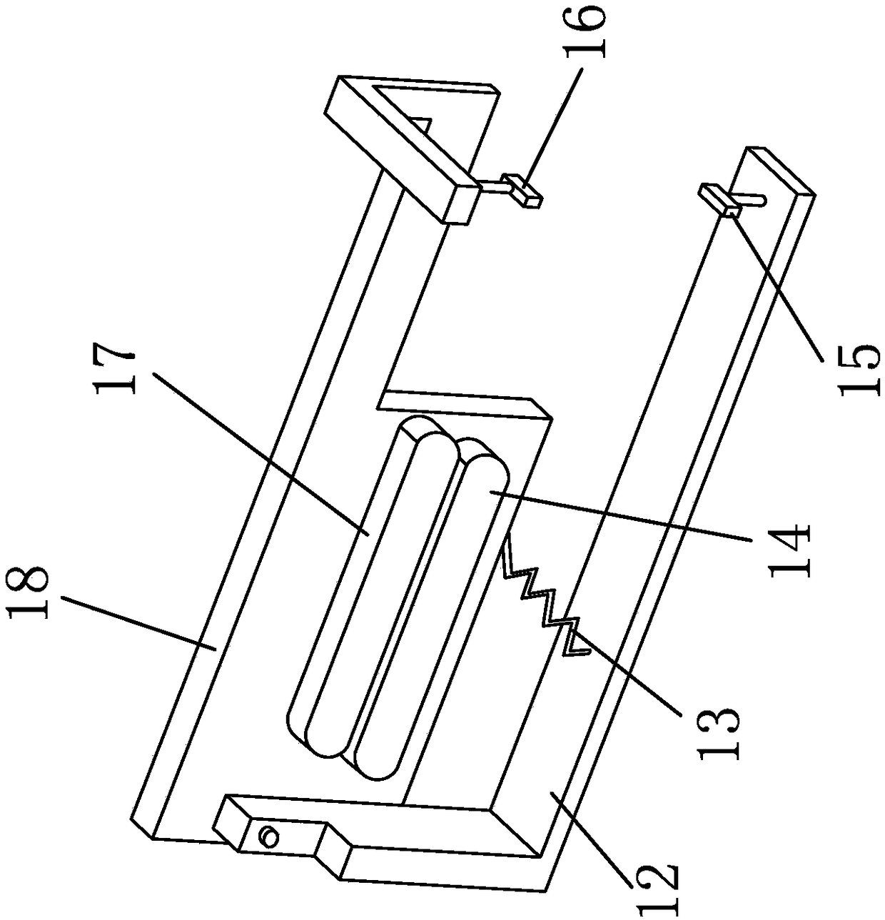 A processing method for a three-core power cord