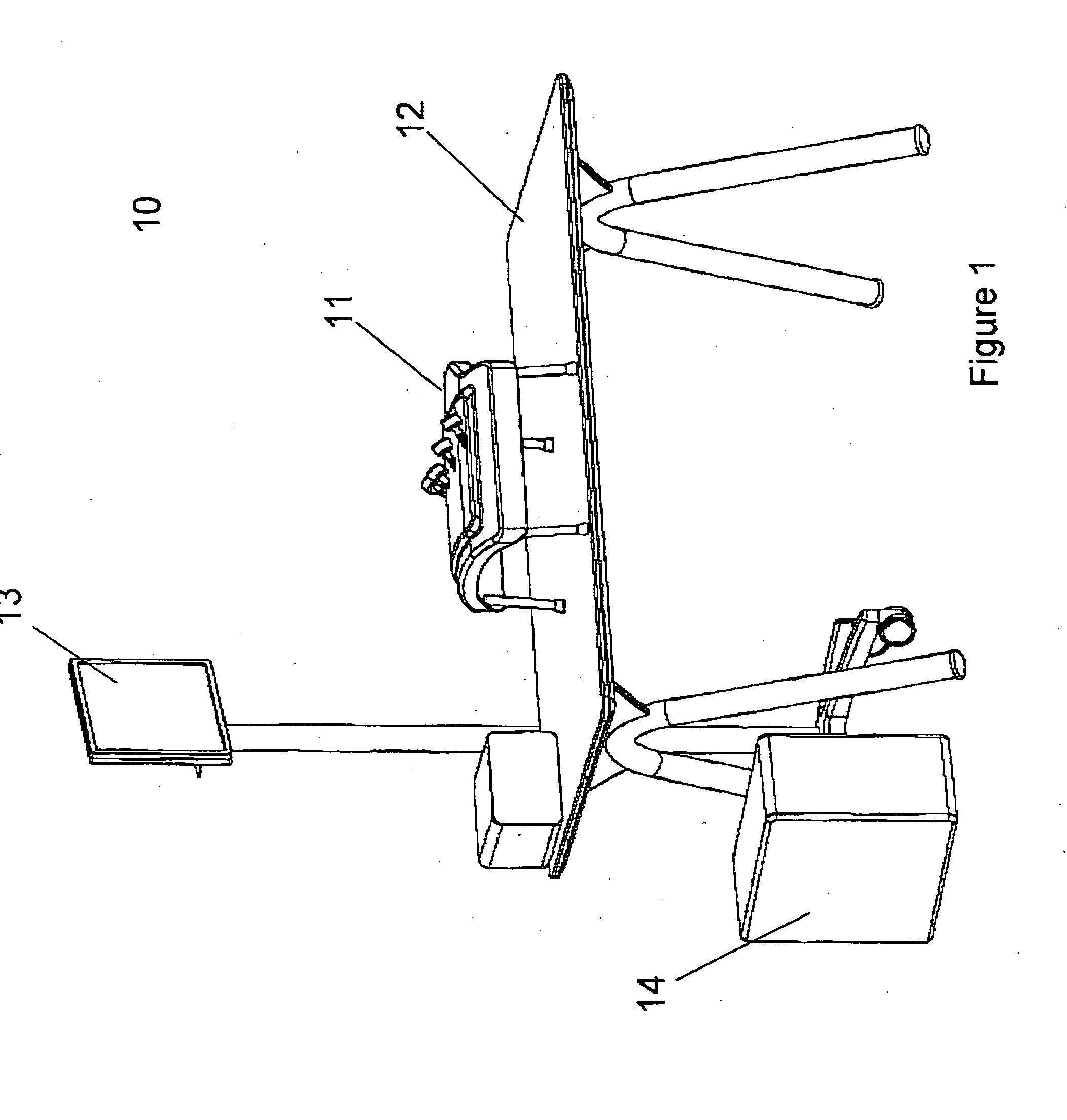 Kit, operating element and haptic device for use in surgical simulation systems