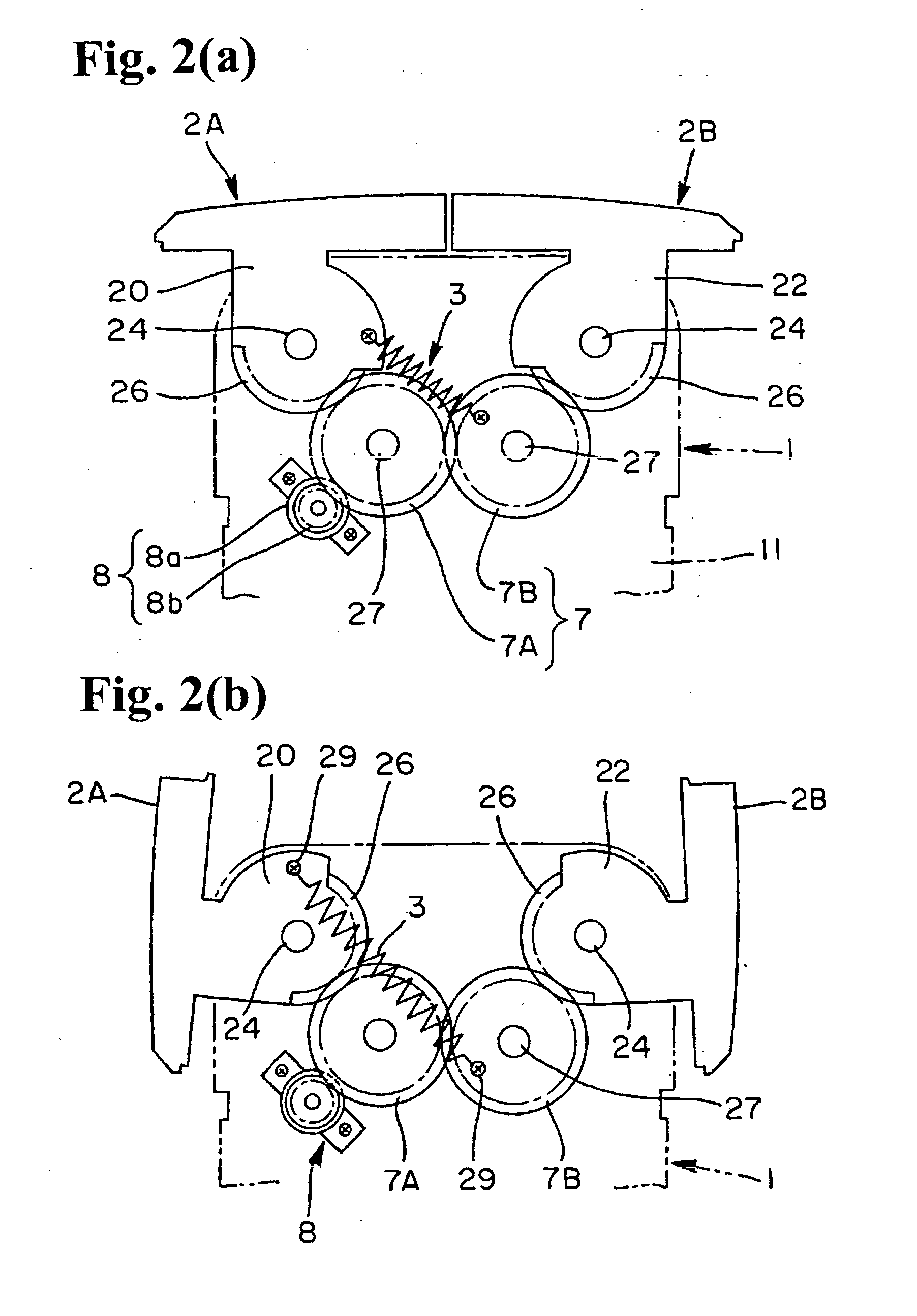 Cover opening and closing mechanism