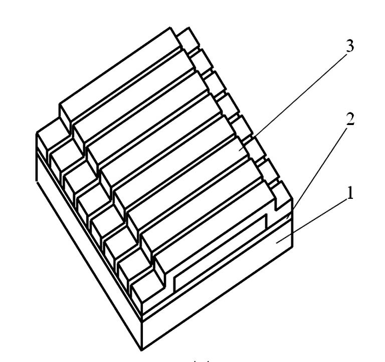 Reflecting type grating light valve and processing method thereof