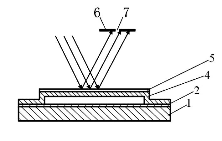 Reflecting type grating light valve and processing method thereof